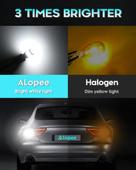 Alopee T10 W5W 501 LED Bulb, CANBUS Error Free Extremely Bright White 168 158 2825 Wedge for Car Dome Card Holder Courtesy License Plate Lights