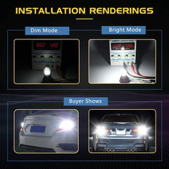 2パック12-15VDC非常に明るい赤11572057 2357 7528 BAY15D 39SMDLED電球ハロゲンランプの交換テールブレーキライトストップライト