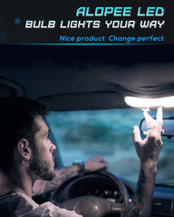 194 LED電球スーパーブライトホワイト6000K、T10 LED電球、168 LED電球、エラーフリー無極性921 2825W5W用LED電球158501カードームマップ計器ライセンスプレートライトDC12V、10個入りパック