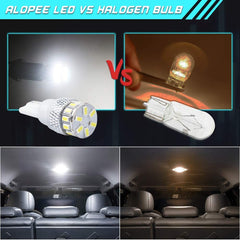 4パックT10194 1682825非常に明るい300Lumsホワイト第5世代非極性LEDライト12V-24V-18SMD3014マップドームナンバープレートダッシュボードサイドマーカーライトの車の交換