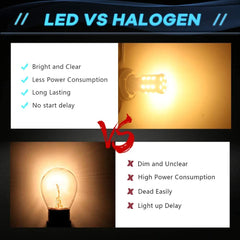 12パックBA15D1142ソフトウォームホワイト3000kLEDライト12V-DC、5050 27SMD車のインテリアRV照明用交換キャンピングカーターンシグナルライトランプテールバックアップバルブ