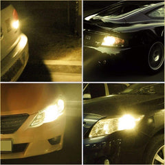 12パックBA15D1142ウォームホワイト3000kLEDライト12V-DC18SMD電球車のRVキャンピングカー用交換インテリア照明ボートヤードテールバックアップライト