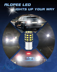 2パック1156BA15S 1141 1073 75061003カーリバース電球-12V-24V非常に明るい白950ルーメン283533 SMDLED電球-インテリアRVキャンパーテールバックアップライトの交換