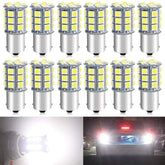 12-Pack 1156 LED Bulb White 12V DC BA15S 7506 1141  Bulbs Replacement For Interior RV Camper Light
